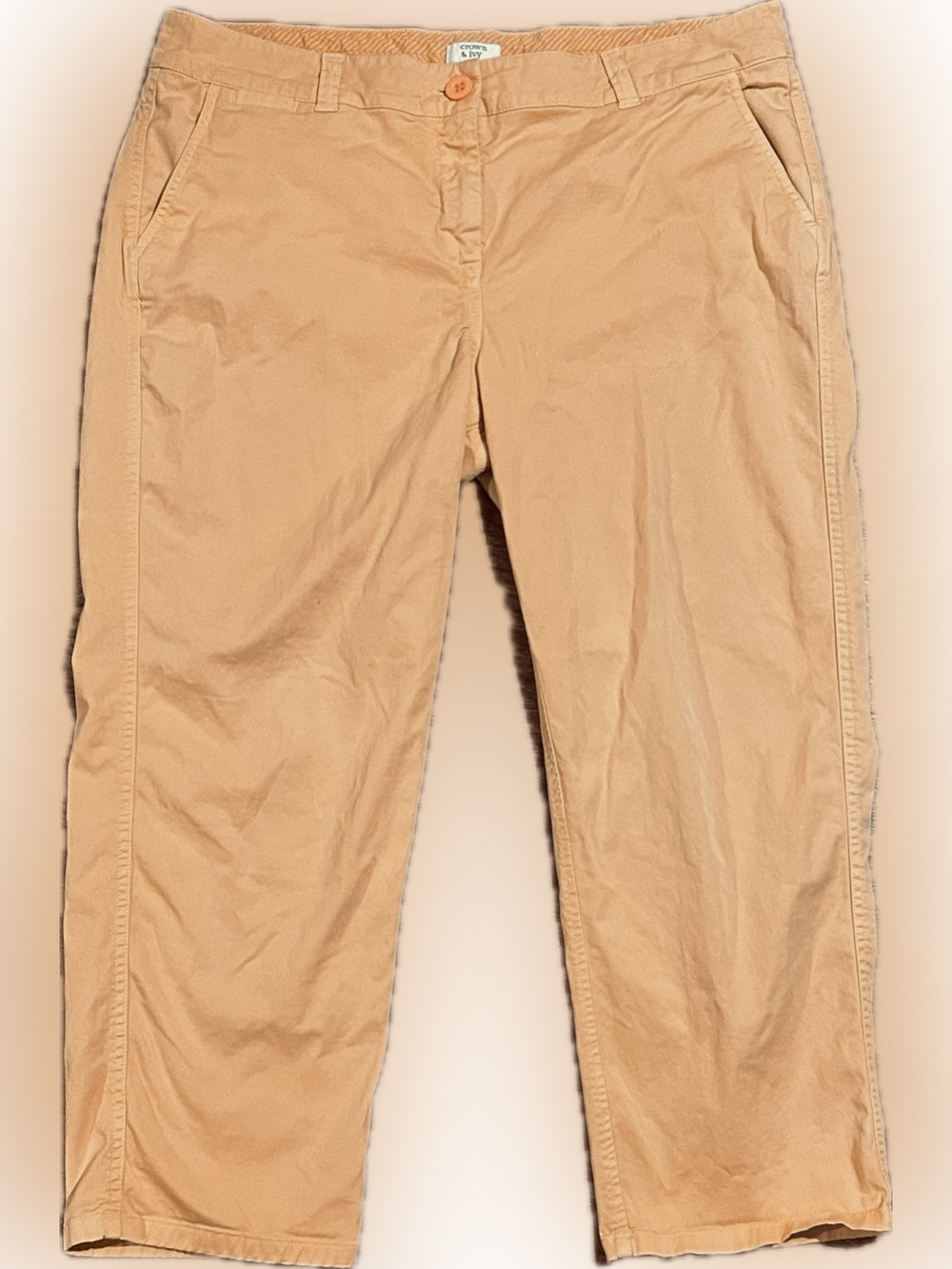 Crown & Ivy size 14 Charlotte Pants - Orange